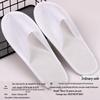 Portable Thick Cotton & Linen Disposable Slippers for Hotels, B&Bs, Guest Houses, and Travel