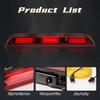 Third Brake Light For F150 2015 - 2025 F250 F350 F450 Ranger 2019 2020 2025 LED Additional Rear Brake Car Tail Stop Warning Lamp
