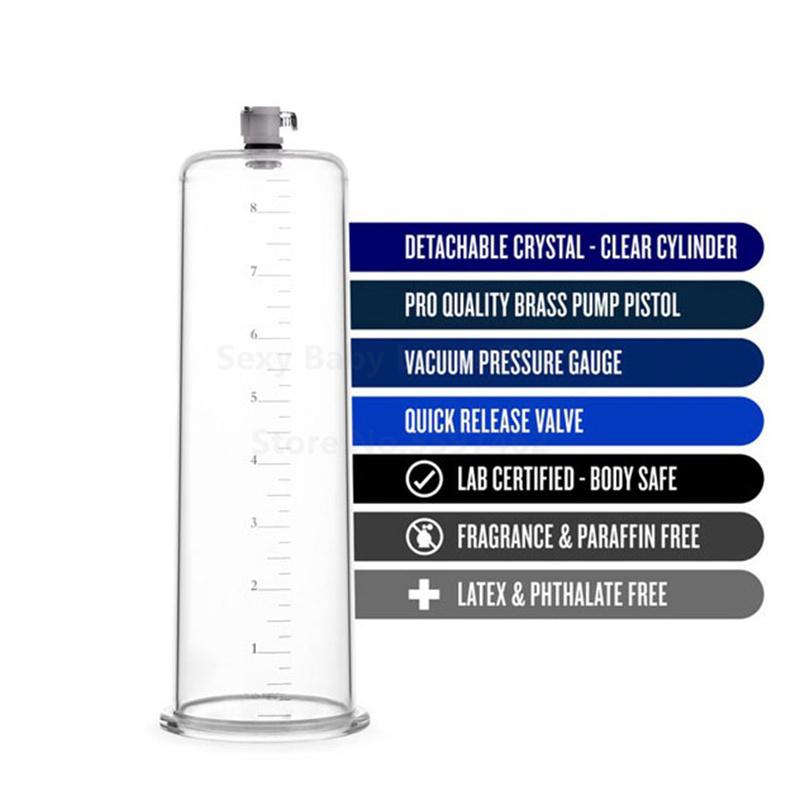 Best Male Penis Pump Vacuum Pump For Men Manual Penis Extend Enhancer Masturbator Penile Trainer Tool Adult Sex Toys for Men