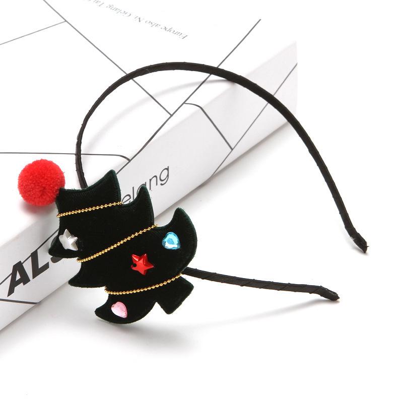 Christmas Party Set: Glasses, Headband, Hair Clips - Cartoon Gift for Kids' Birthdays