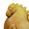 Boxwood Tang Horse Statue Figurine Decorative Handmade for Bedroom Car Gifts