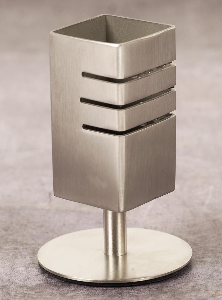 Trifri Toothpick Dispenser Compact Stainless Steel Cocktail Picks Holder For Patio Stool & Dinner Table one rectangular Shaped Box with stand Holder