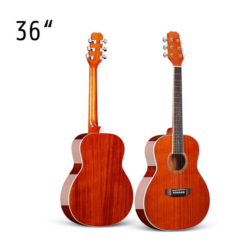 36/40/41 Zoll Anfänger Folk Akustikgitarre - Einsteiger Unisex Übungsinstrument