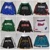 Mens Basketball Shorts With Team Embroidery Lakers Knicks Heat Magic