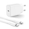 Nabíječka pro iPhone - Apple - 20W - Rychlé nabíjení - Kabel Lightning 2m - USB Type C