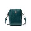 Women's Summer Versatile Small Shell Bag Cowhide Leather Purse Bag Simple Commuting with Crossbody Bag Ladies Cell Phe Pocket