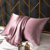 2pcs 100% Natural Mulberry Silk Pillow Case Real Silk Protect Hair Skin Pillowcase Any Size Customized Bedding Pillow Case Cover