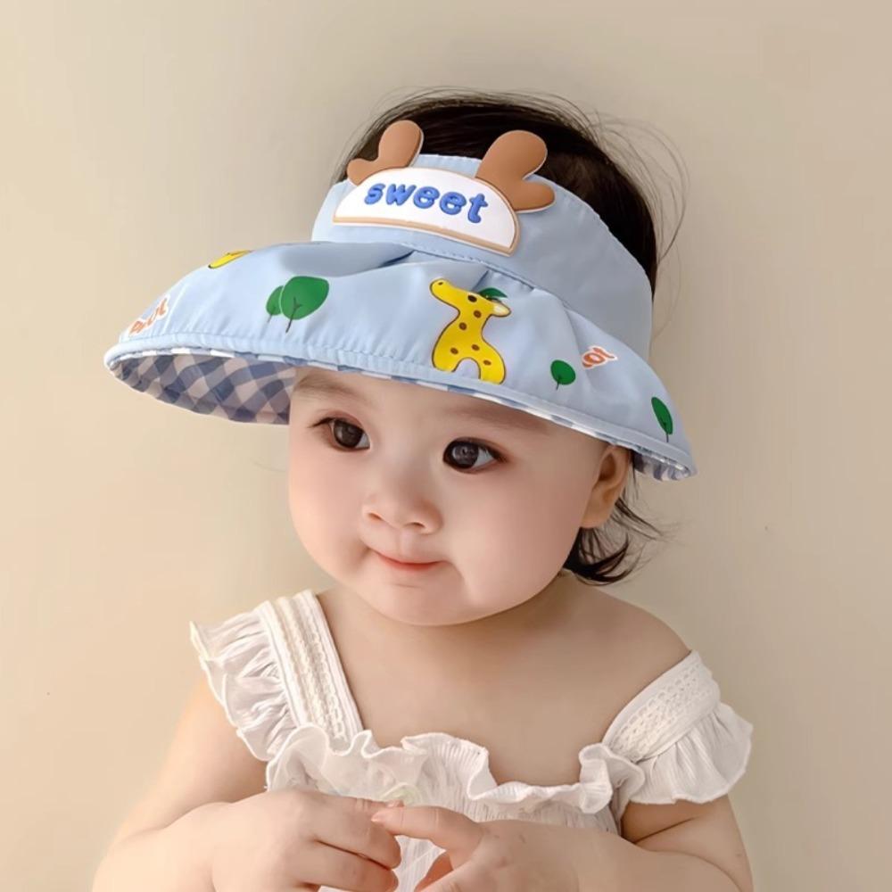 Thin Section Infant Hat Breathable Baby Cap New Sun Visor Hat  Summer