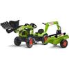 Tractopelle Claas - FALK - Volante direzionale, Escavatore e Rimorchio - Fabbricato in Francia - 60% di plastica riciclata - Dai 2 anni