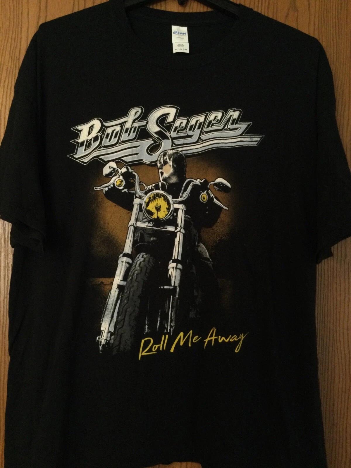 Bob Seger - “”Roll Me Away” - Black Tour Shirt - 3 XL 3XL