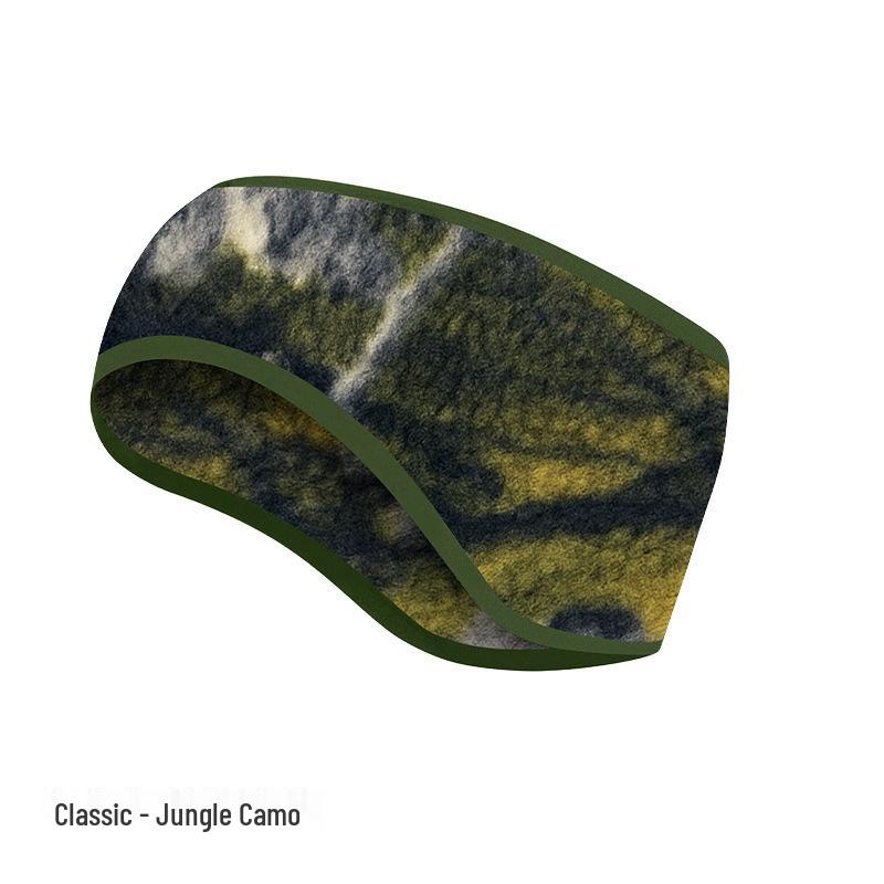 

Флисовая ветрозащитная повязка на голову для бега, защищающая от холода и согревающая уши One Size