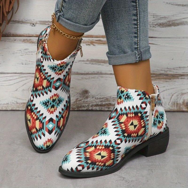 Fashion New Cotton for Warmth Women Boots for Fall 2024 Cotton for Warmth Women Boots for Large Size Pointed Toes with Thick Heels