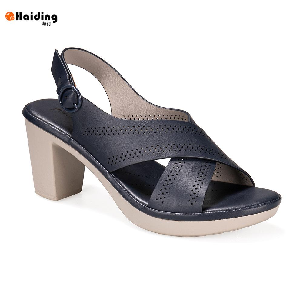 Zapatos de mujer nuevo Amazon grueso talón tacón alto tacón sandalias de  mujer zapatos de mujer comprar a buen precio — entrega gratuita, reseñas  reales con fotos — Joom