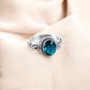 Apatite Gemstone 925 Sterling Silver Jewelry Handmade Statement Ring For Gift RR-14-11