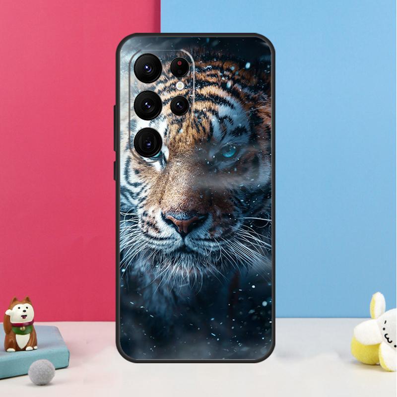 

Tiger Face Case For Samsung Galaxy S26 S23 Ultra S20 S21 S22 S24 S25 Plus S10 S25 FE Back Cover Shell Galaxy S25 Plus