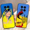 Blue Yellow Ukrainian Girl Soft Phone Case for Xiaomi Redmi Note 12 13 14 15 Pro Plus 11 12S 11S 11T 10 4G Black Cover Back Shel