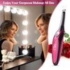 Heated Eyelash Curler, Electric Eyelash Curler, Mini USB Rechargeable LCD Display Quick Heating with 4 Temperature Gears, Long Lasting Safe and