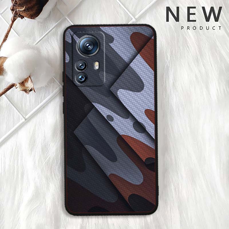 Creative Camouflage Pattern Phone Case For Xiaomi Mi 15 14 13 13T 12 12T 12S 11 11i 11T Pro Ultra Lite 5G Black Soft