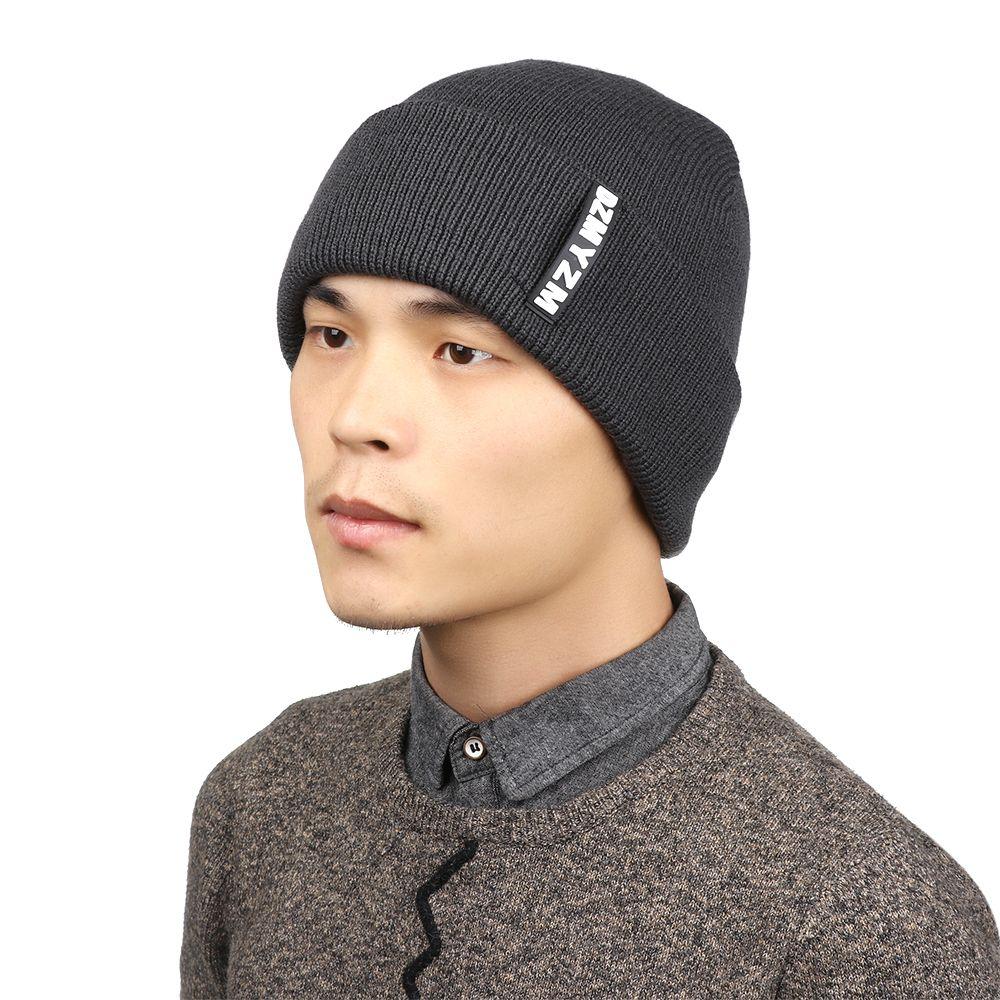 Fashion Warm Winter Thicken Hip Hop Hat Skullcap Beanie Hat Knitted Hats