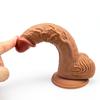 Skin Feeling Realistic Liquid Silicone Penis Soft Sexy Dildo with Suction Cup Female Masturbator Vaginal Adult Sex Toys for Woman