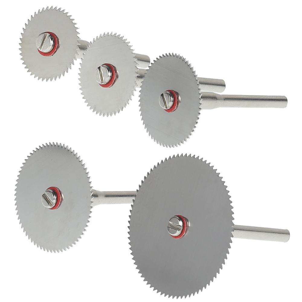 6pcs Universal Cutting Wheel Set Metal Cutting Disc Stainless Steel Circular Saw Blades for Dremel Rotary Tools Wood Cutting