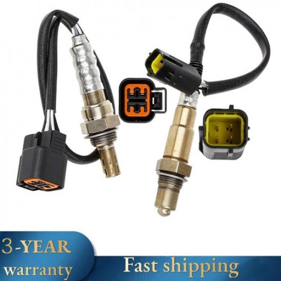 2pcs Up&Down Oxygen Sensor For 2001 2002 2003 2004 2006 Hyundai Elantra 2.0L L4