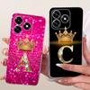 Für Honor X5c Hülle Luxuriöse Krone Buchstaben Weiche Dünne Silikon Handyhülle Für Honor X5 X5c Plus Fundas NLA-LX1 HonorX5c Plus Bumper