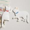 Creative Cute Kitten Hook Fridge Magnets Ginger Cats Siamese Cat Iron Gate Home Decoration Multi-Functional Animals Gifts