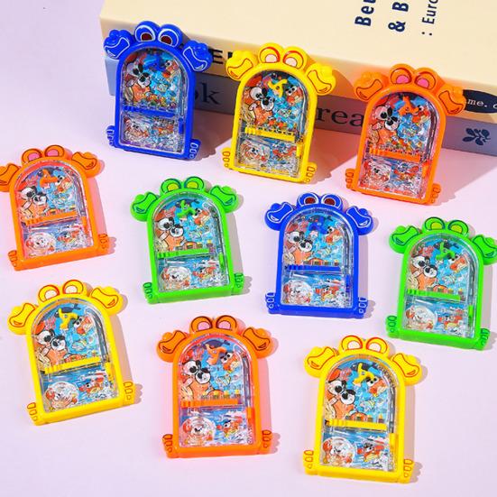 5Pcs Bead Maze Pinball Game Machine Toddlers Boys Girls Educational Cartoon Crab Handheld Rolling Ball Labyrinth Toy Party Favors