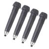 4Pcs Trekking Poles Tips Walking Hiking Stick Tips Universal Carbide Tips for Standard Hiking Poles Easy To Install