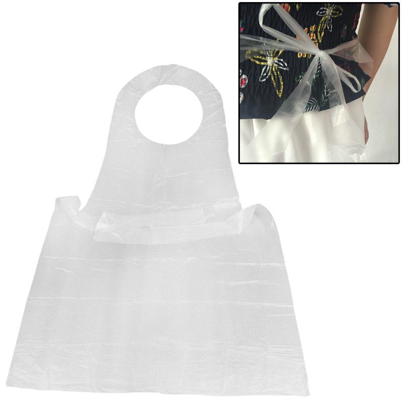Disposable Kitchen Aprons Tattoo Apron Transparent Clothing Anti Pollution Sterile Clothing Clean Cover Cape Cloth Apron