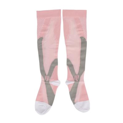 Compression Socks Highly Elastic Shock Absorption Breathable Sports Compression Stockings for Running Soccer Nursing