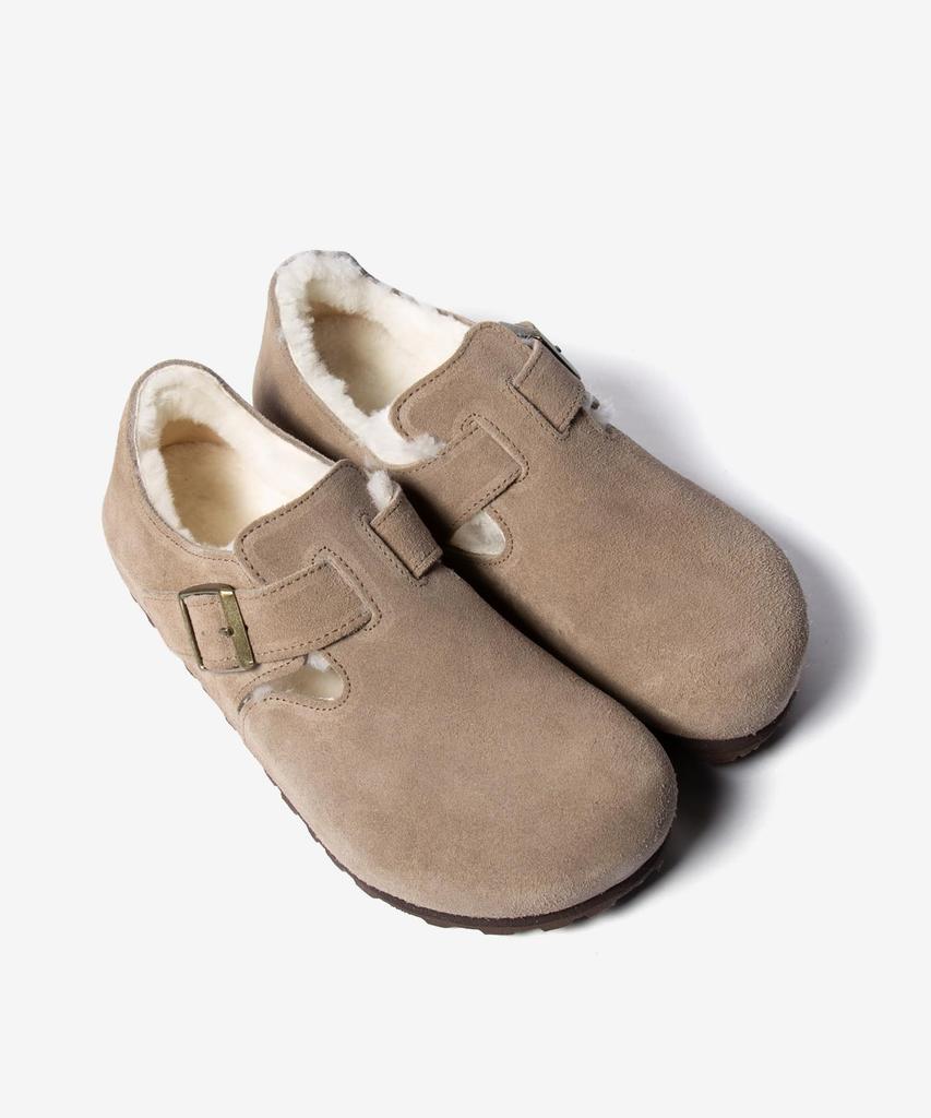 Birkenstock Comfort Sandals 1028470 London Shearling Taupe