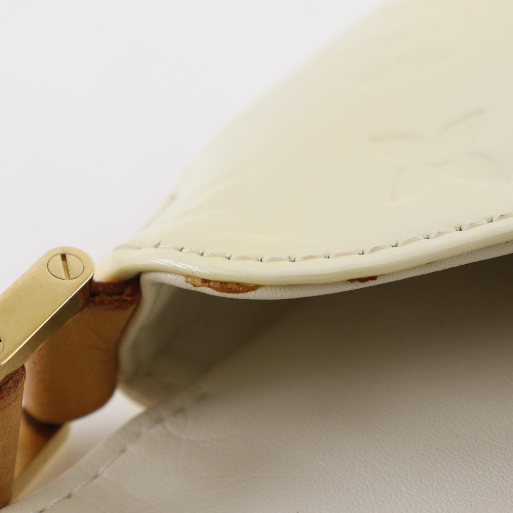 Louis Vuitton Thompson Street Shoulder Bag M91203 Perle Off White Monogram Vernis Women Used