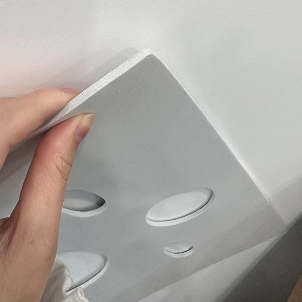 Flush Noise Reduction Mat for Wall Mounted Toilet EVA Padding To Absorb Sound and Provide Protection Against Wall