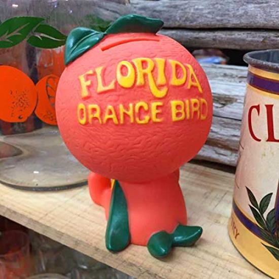 Orange Bird Florida Weichvinyl Spardose Sparschwein Disney Statue Amerikanische Waren