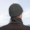 Thermal Men Peaked Cap Plush Winter Men Hat Fashion Woolen Knitted Hat  Men