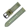 Oil Edge Horse Reins Leather Watch Strap for Green Water Ghost Mechanical Watch Strap 20mm 22mm 24mm 26mm