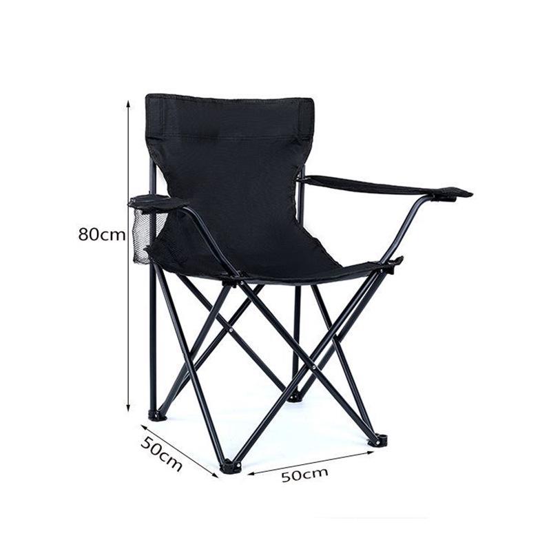 Portable Folding Outdoor Chair - Lightweight Armchair for Picnic, Travel, Beach, Leisure, Fishing, and Sketching.