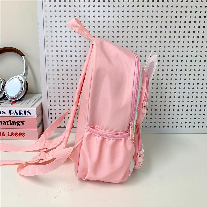 Children's School Bag Boys and Girls Cartoon Cute Kindergarten Kindergarten Baby Backpack Rabbit Backpack Bag