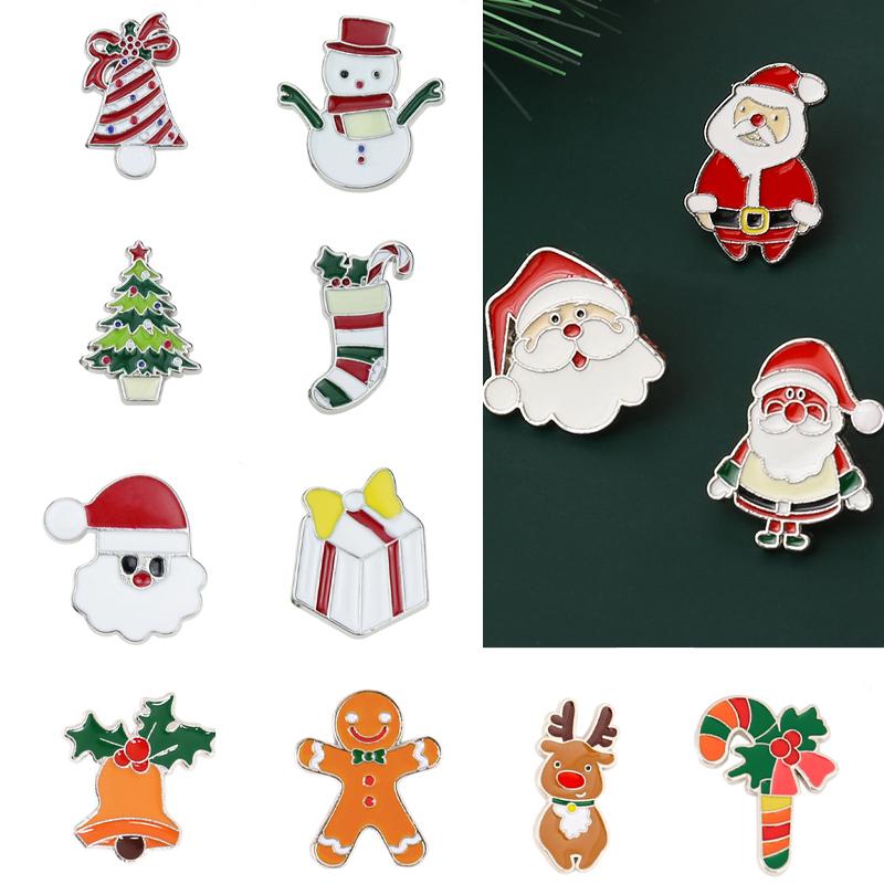 1PC Oil Drip Brooch Jeans Lapel Pin DIY Alloy Jewelry European and American Gift Cute Animal Decoration Accessories