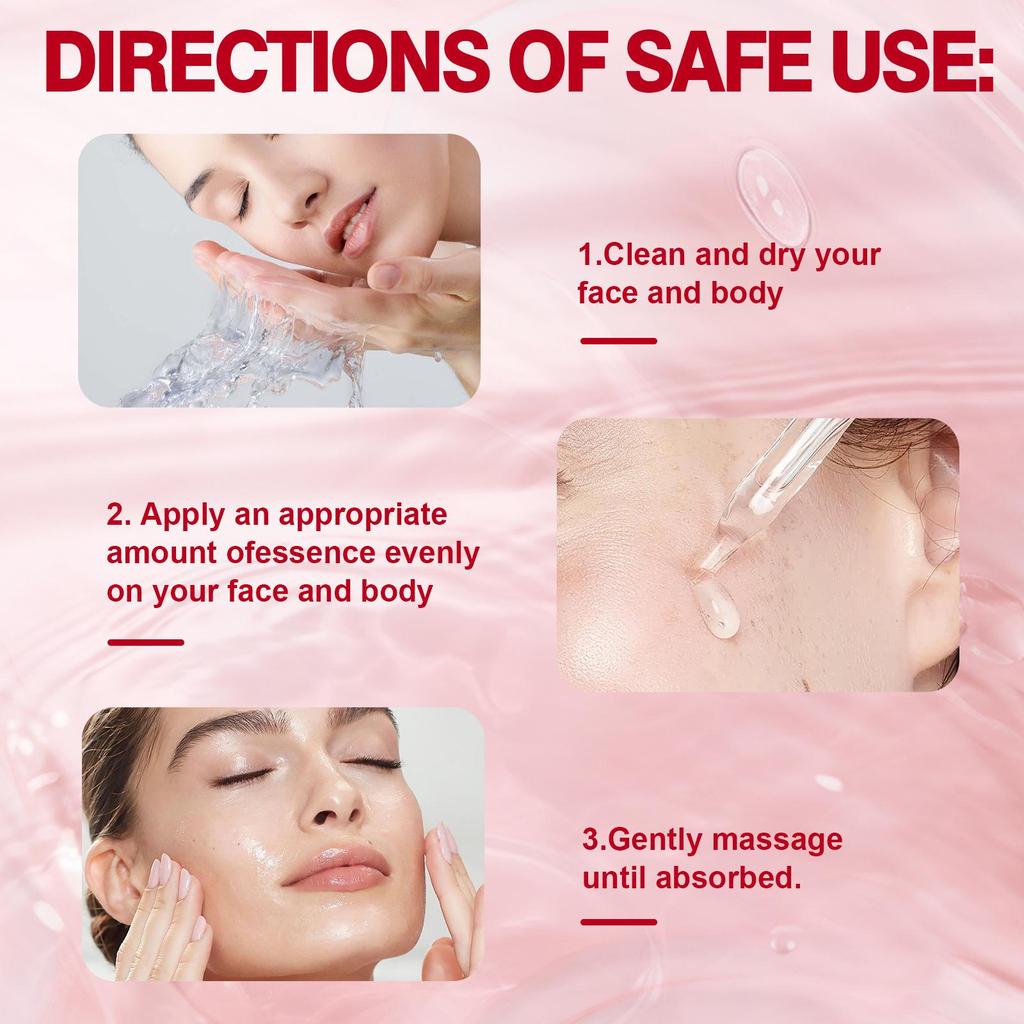 Cross-Border Natural Rose Essential Oil - Facial, Hair & Nail Moisturizer 
