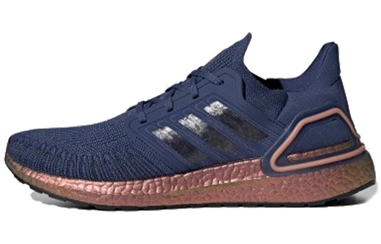 Adidas Unisex Indigo/Coral Ultraboost 20 'Tech Coral' Fv4394 Cm