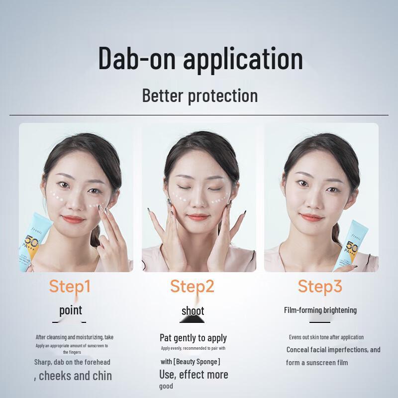 Franccina Tone-Up Moisturizing Sunscreen SPF50+ PA+++ 50ml