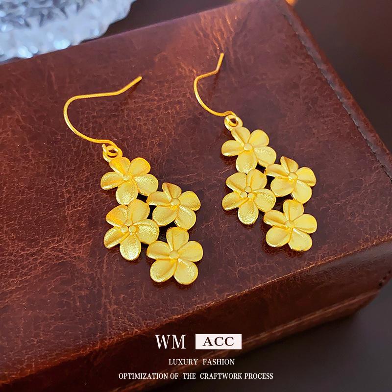Flower China-Chic Vintage Personalized Premium Earrings