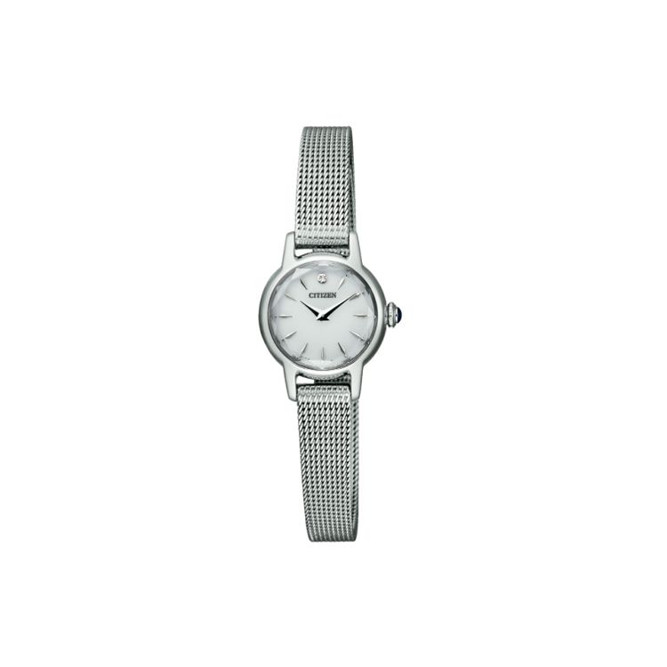 Citizen Eco-Drive Fashion Casual Quartz Watch Women watches White EG2990-56A Silver Dial