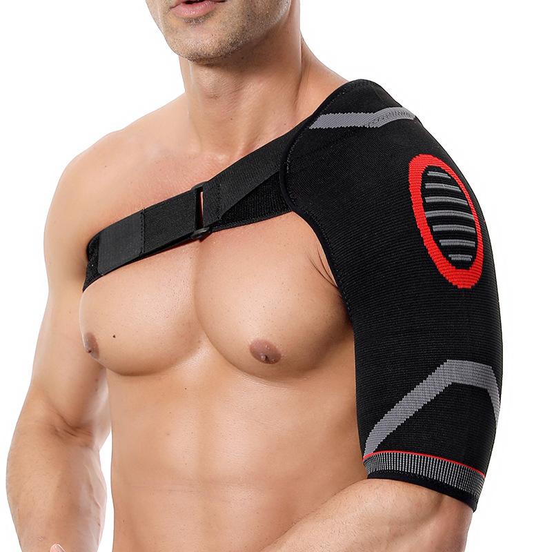 Oem 1pcs Adjustable Elastic Shoulder Strap Sports Strap Shoulder Pads Fitness Sprain Strain Fixed Compression Joint Brace