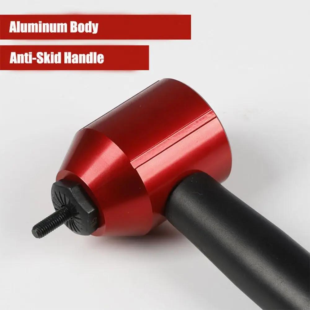 26Pcs Rivet Nut Drill Adaptor M3 M4 M5 M6 M8 Metric Mandrel Rivet Nut Thread Insert Aluminum Drill Attachment Tool Set