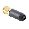 Wired Condenser Microphone XLR to 3.5mm Professional Broadcast Recording Mic with Shock Mount for PC Laptop
