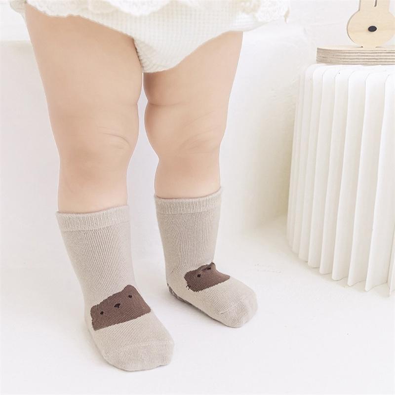 Lawadka Cartoon Baby Children's Socks For Girls Boys Four Seasons Cotton Indoor Kids Toddler Anti-Slip Floor Newborn Sock 0-5Y